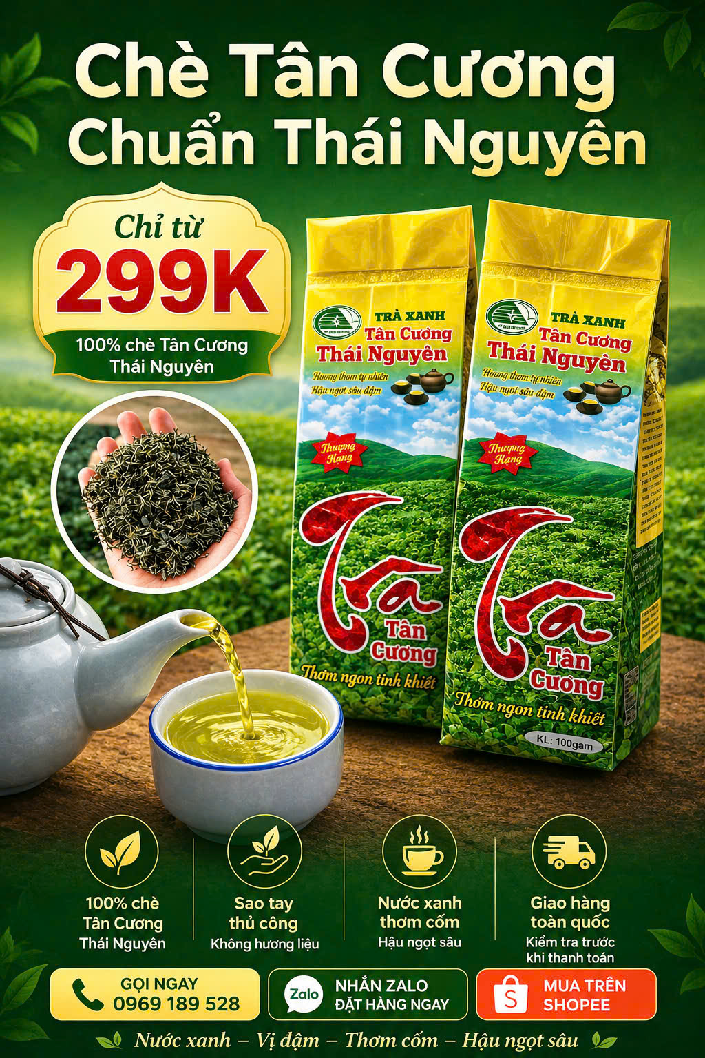 Trà đặc sản 299k